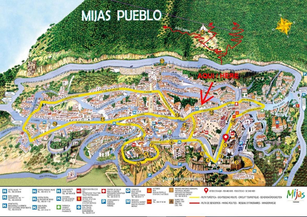 Precioso Apartamento Con Vistas En El Centro De Mijas Pueblo ภายนอก รูปภาพ